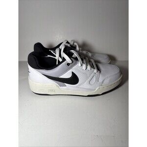 Nike Full Force Low White Black FB1362-101 Gently Used Mens Size 6